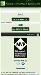 Mobile Screenshot of frontpage-to-expression.com